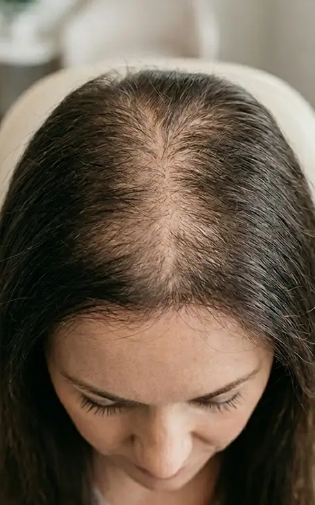 Technique efficace pour cacher la calvitie naissante sans chirurgie à Narbonne.